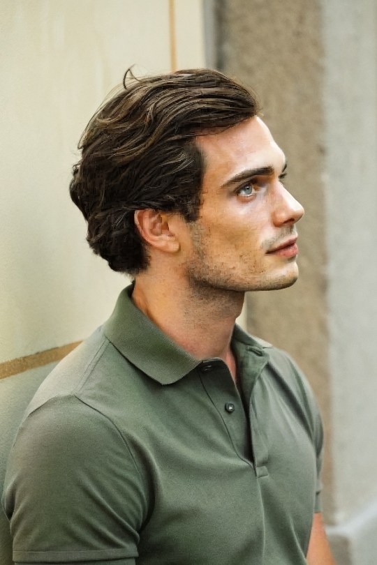 Quiff haircut for men