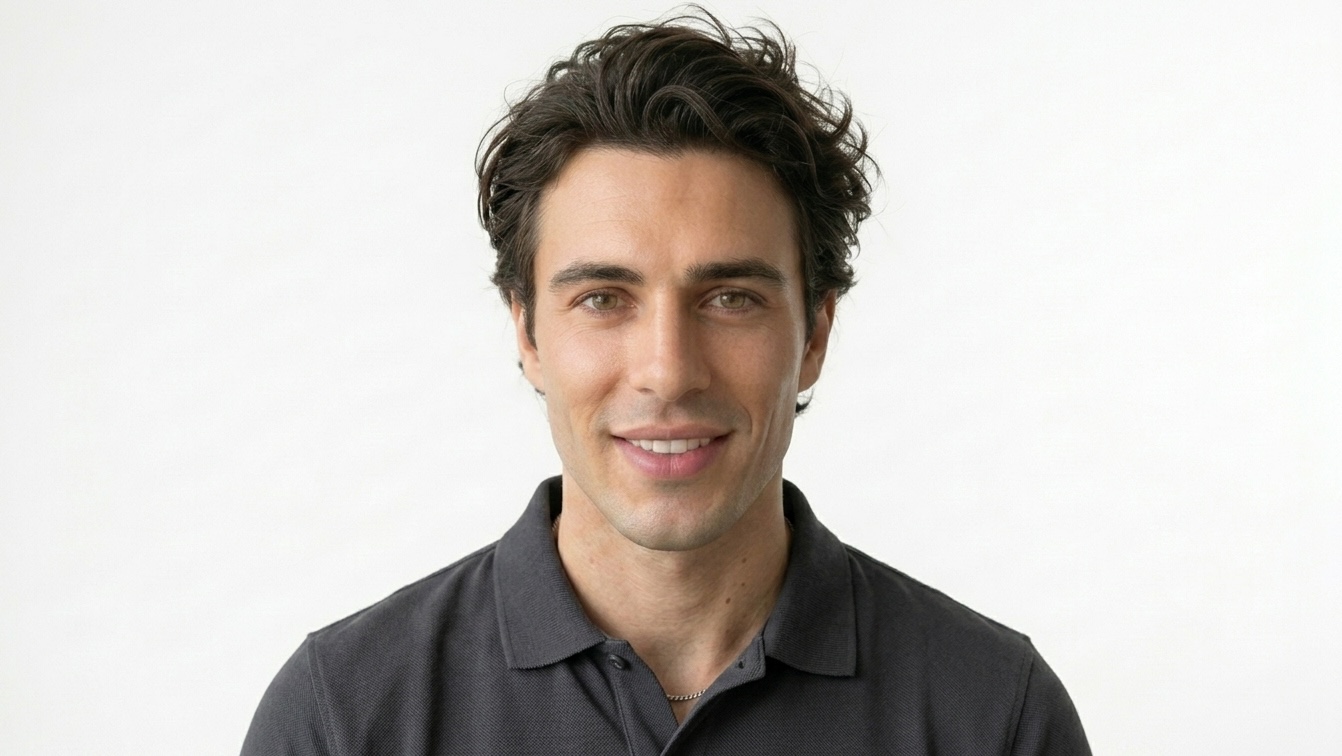 After hairstyle and grooming glow-up